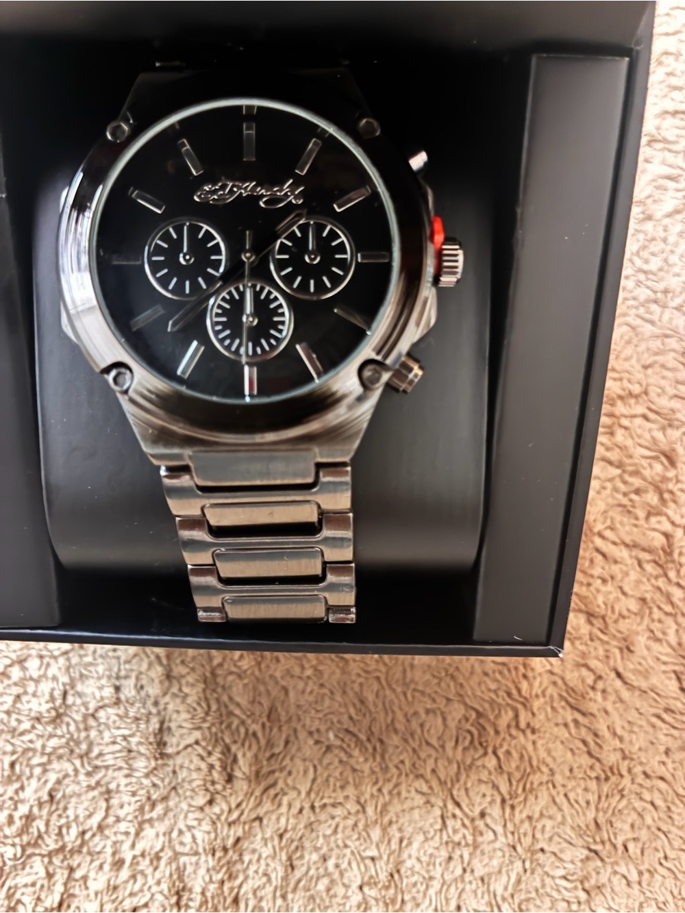 Ed Hardy Watch -Silver